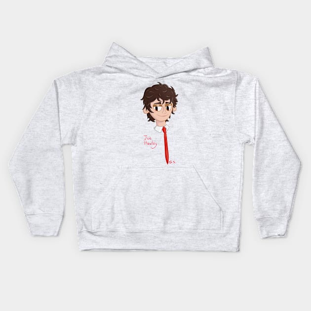 Joe Hawley Kids Hoodie by The Cat that Draws